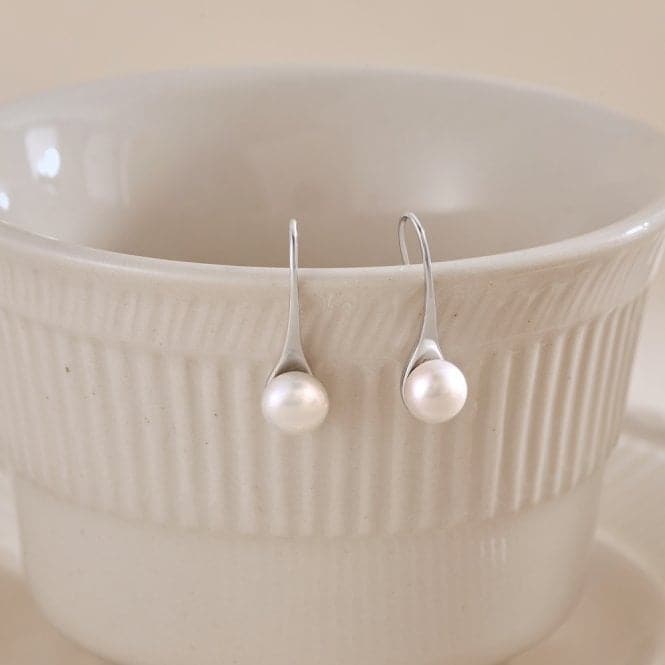 Fresh Water Pearl Rigid Dropper Earrings ERLE019Ellie Rose LondonERLE019