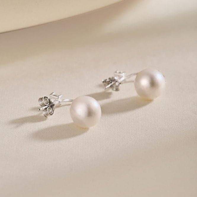 Fresh Water Pearl Round Star Dropper Earrings ERLE025Ellie Rose LondonERLE025