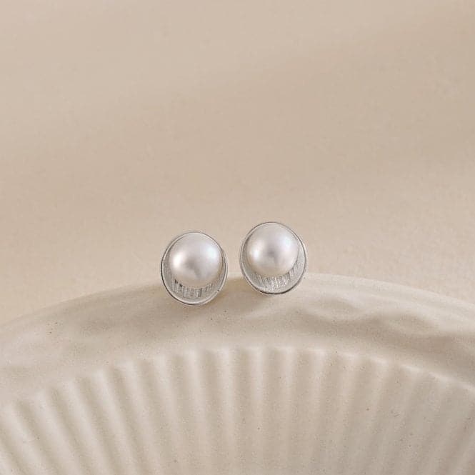 Fresh Water Pearl Stud Earrings ERLE020Ellie Rose LondonERLE020