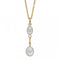 Fresh Water Pearl Tier Drop Yellow Gold PendantGP2282WElements GoldGP2282W
