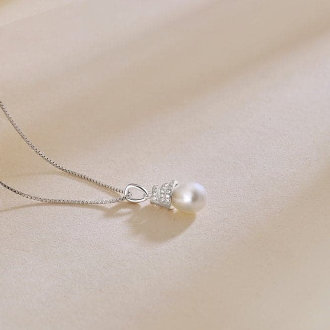 Fresh Water Pearl Twirl Necklace ERLN019Ellie Rose LondonERLN019