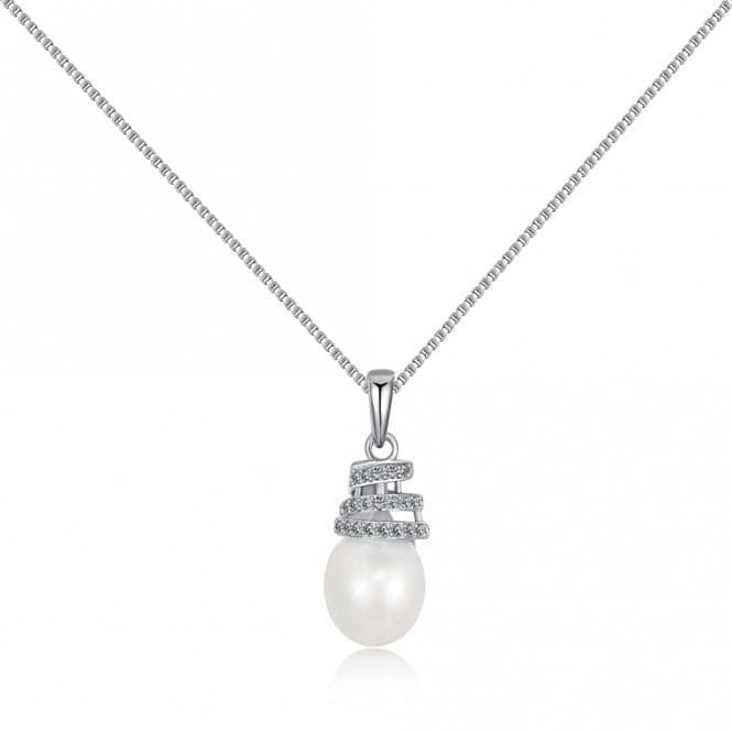 Fresh Water Pearl Twirl Necklace ERLN019Ellie Rose LondonERLN019