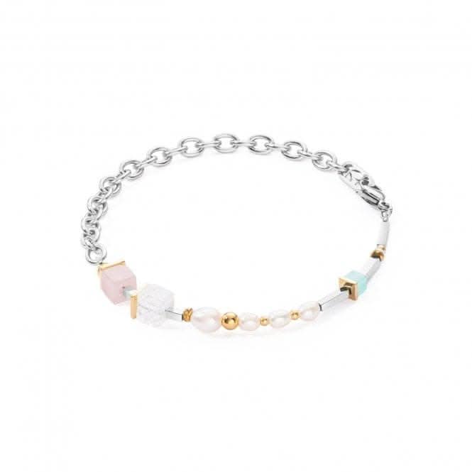 Freshwater Pearl Multicolour Pastell Romantic Bracelet 1125/30-1558