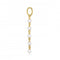 Freshwater Pearl  Perla Cinque Earring Charm SJ - CH2379 - P - YGSif JakobsSJ - CH2379 - P - YG