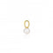 Freshwater Pearl  Perla Uno Earring Charm SJ - CH2378 - P - YGSif JakobsSJ - CH2378 - P - YG