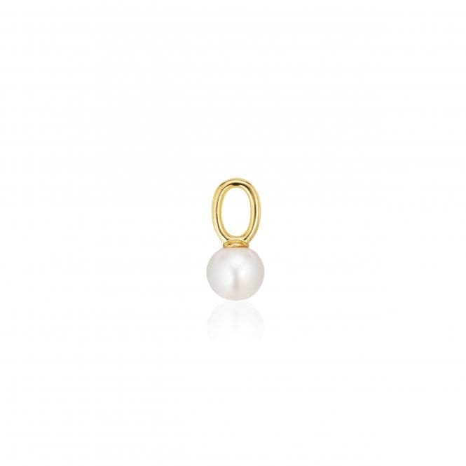 Freshwater Pearl  Perla Uno Earring Charm SJ - CH2378 - P - YGSif JakobsSJ - CH2378 - P - YG