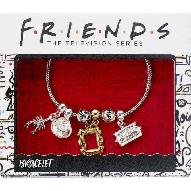 FRIENDS TV Show Charm Bracelet (inc. 4 charms)FRIENDSFTB0020