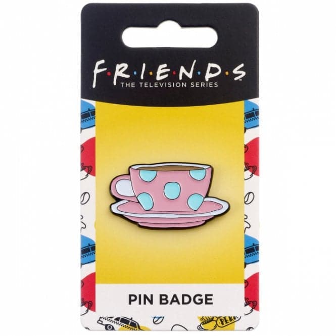 FRIENDS TV Show Coffee Cup Pin BadgeFRIENDSFTPB0004