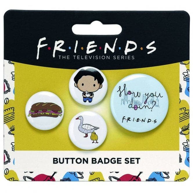 FRIENDS TV Show Joey Button BadgeFRIENDSFTB0012