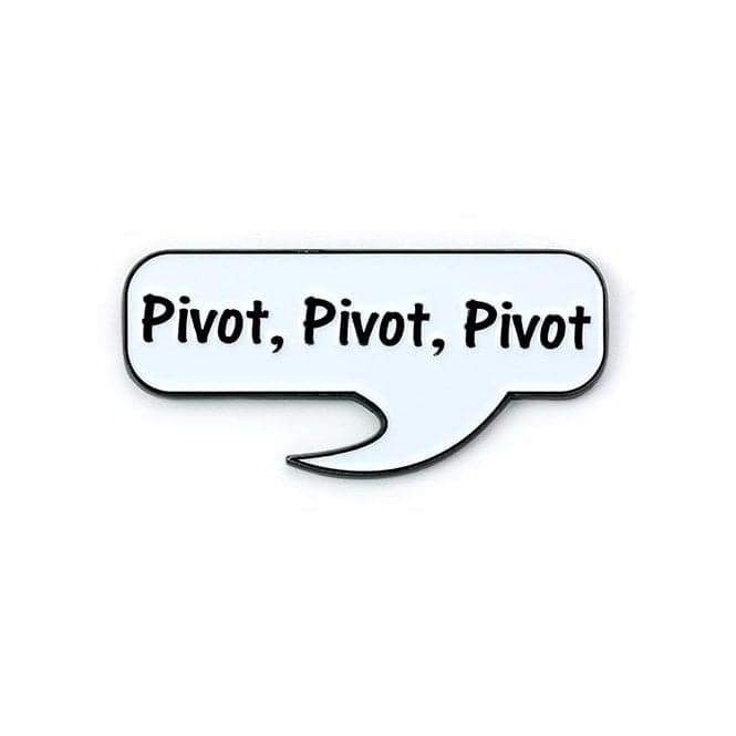 FRIENDS TV Show Pivot, Pivot Pin BadgeFRIENDSFTPB0008