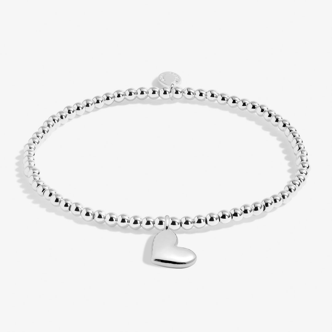 From The Heart Gift Box With Love Silver Plated Bracelet 7680Joma Jewellery7680