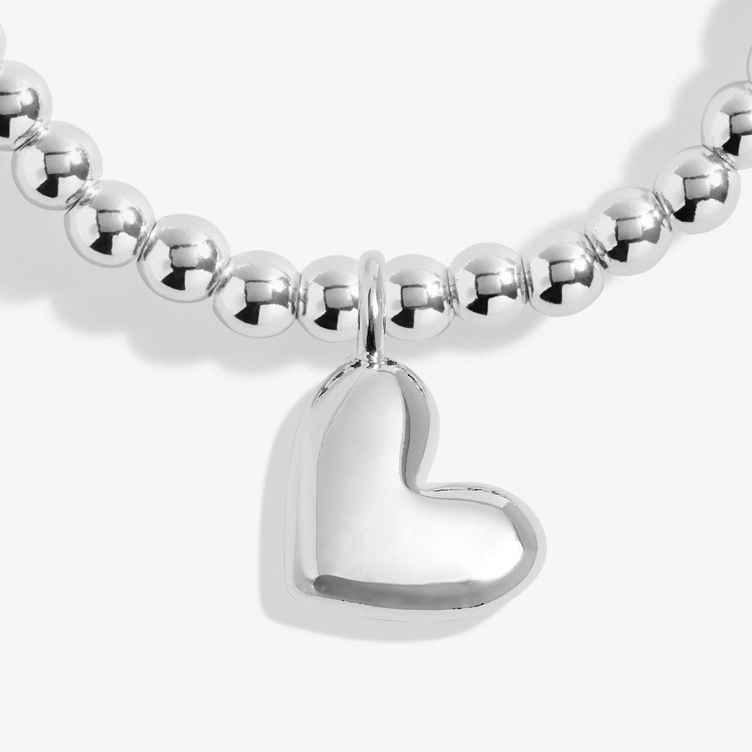 From The Heart Gift Box With Love Silver Plated Bracelet 7680Joma Jewellery7680