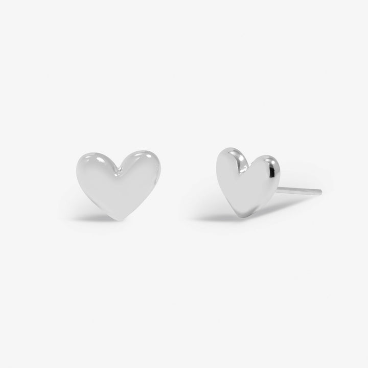 From The Heart Gift Box With Love Silver Plated Earrings 7681Joma Jewellery7681