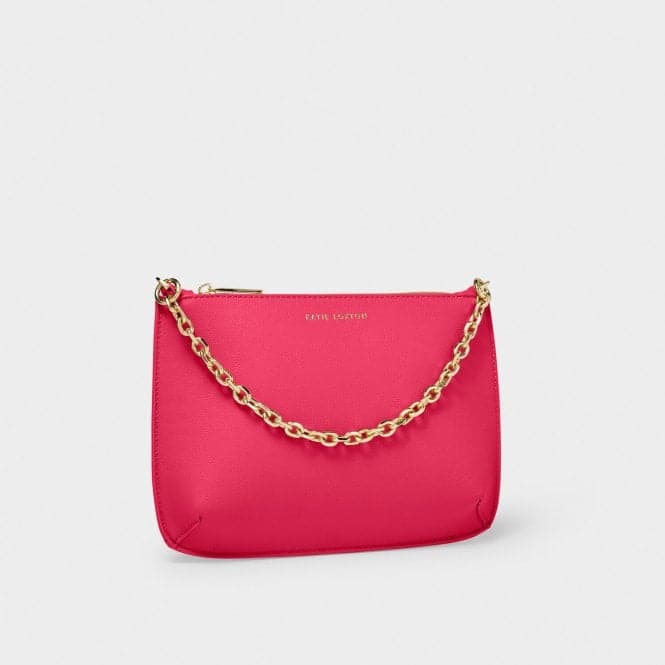 Fuchsia Astrid Chain Clutch KLB2979Katie LoxtonKLB2979