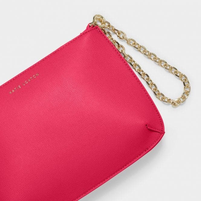 Fuchsia Astrid Chain Clutch KLB2979Katie LoxtonKLB2979