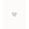 Full H´Art Stud Silver Metal PiercingUNOde50PIE0008MTL0000U