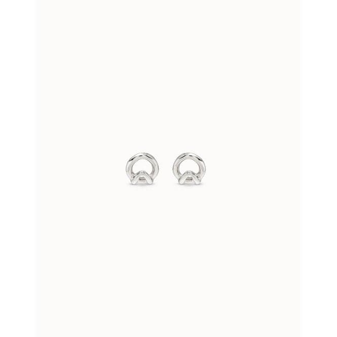 Gameof3 Silver Metal EarringsUNOde50PEN0773MTL0000U