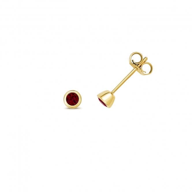 Garnet Earring Stud Earrings ED280GGemstones JewelleryED280G