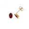 Garnet Oval Stud Earrings ED410GGemstones JewelleryED410G