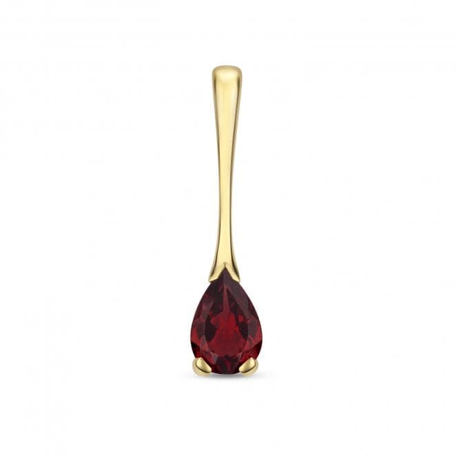 Garnet Pear Shape Pendant PD280GGemstones JewelleryPD280G