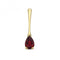 Garnet Pear Shape Pendant PD280GGemstones JewelleryPD280G