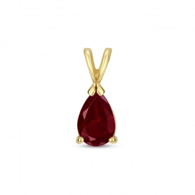 GarnetPear Shape Pendant PD278GGemstones JewelleryPD278G