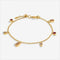 Gem Glow Multi Gem Gold Plated 19cm Adjustable Bracelet 7179Joma Jewellery7179