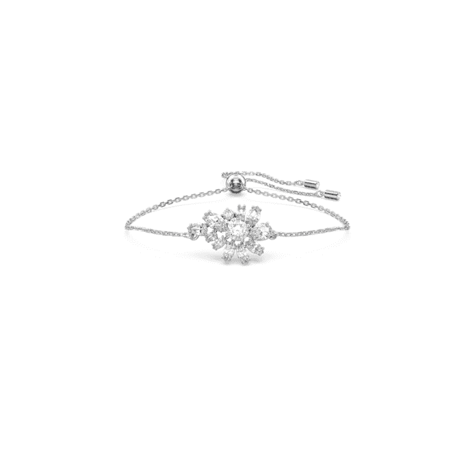 Gema Flower White Rhodium Plated Bracelet 5644684Swarovski5644684