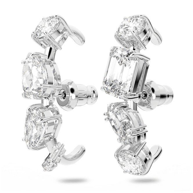 Gema White Rhodium Plated Ear Cuffs 5639331Swarovski5639331