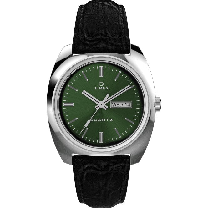 Gents 1978 Day Date Green Watch TW2W44700Timex WatchesTW2W44700