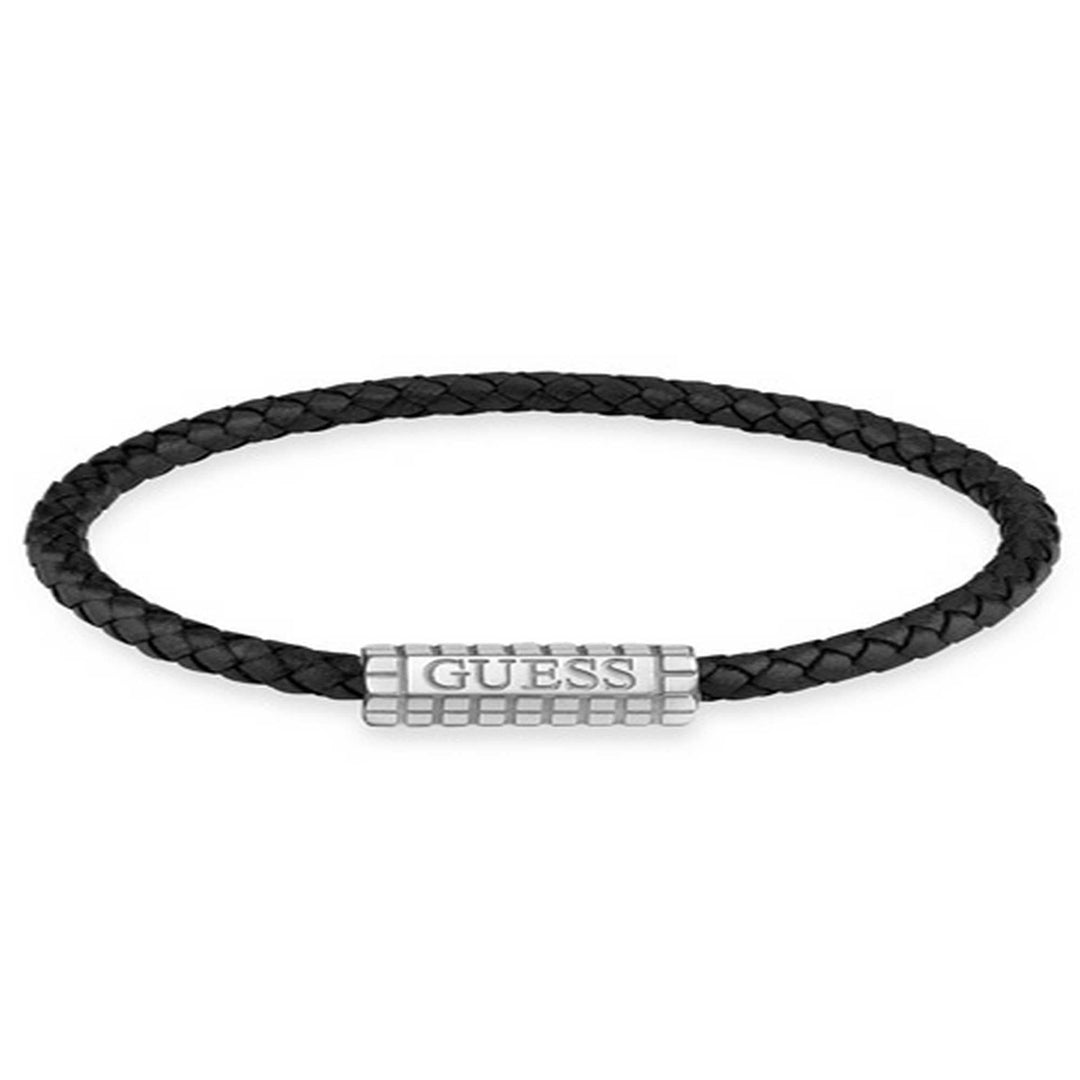 Gents 5mm Black Vintage Bracelet UMB02141STBKLGuess JewelleryUMB02141STBKL