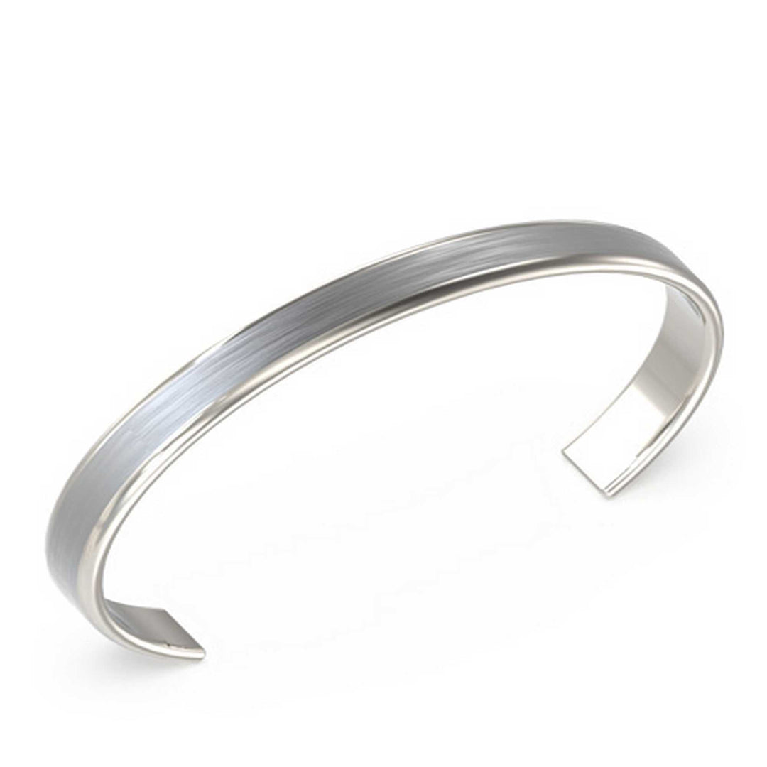 Gents 8mm Brushed C Bangle UMB04447STLGuess JewelleryUMB04447STL