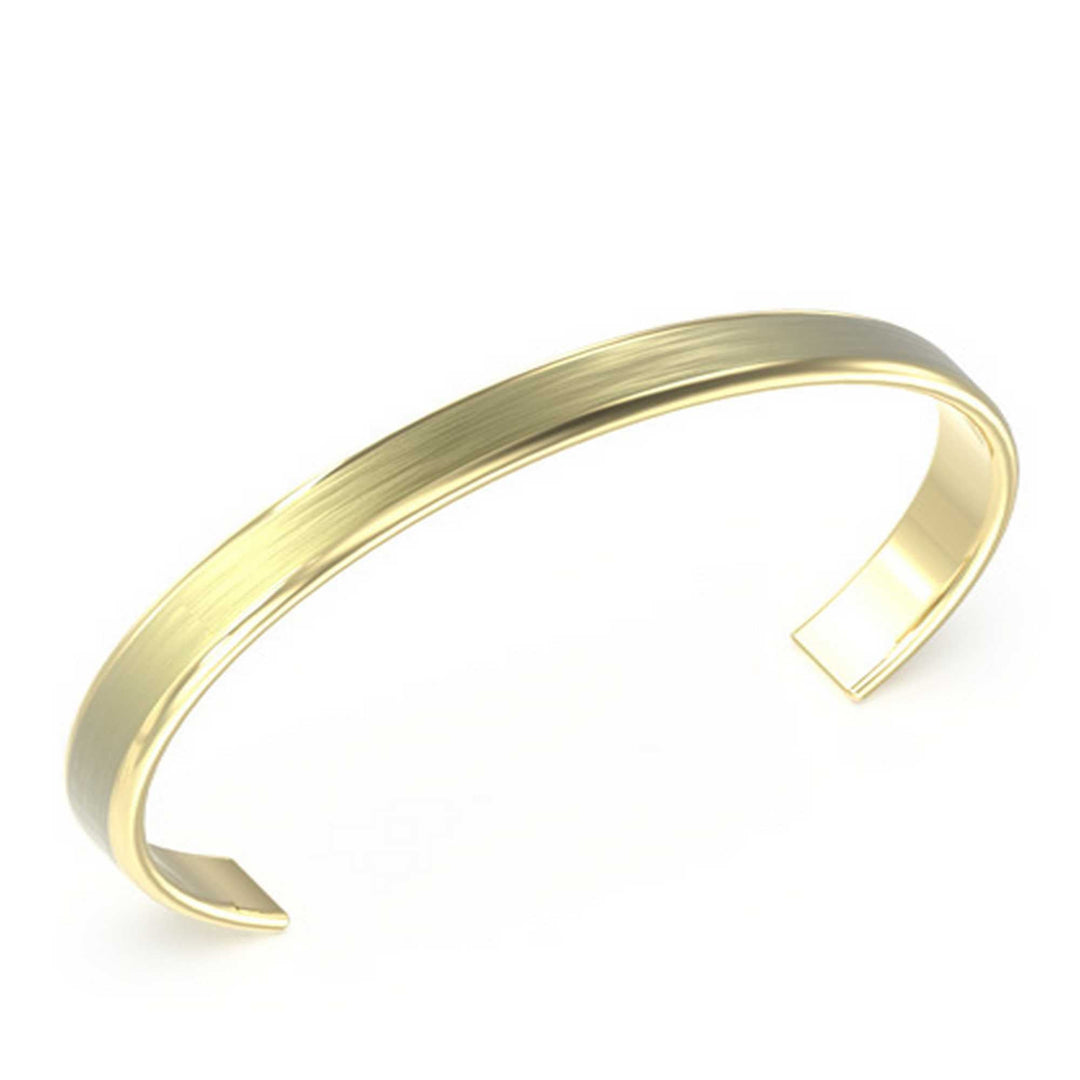 Gents 8mm Brushed C Bangle UMB04447YGLGuess JewelleryUMB04447YGL