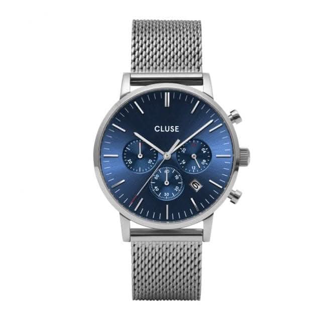 Gents Aravis Silver Circle Quartz Fashion Watch CW0101502004