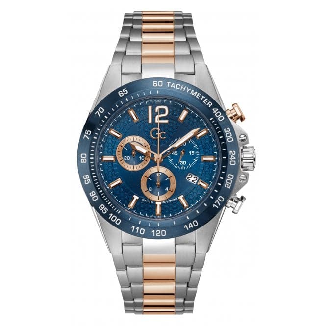 Gents Audacious Silver Blue Watch Z07004G7MFGc WatchesZ07004G7MF