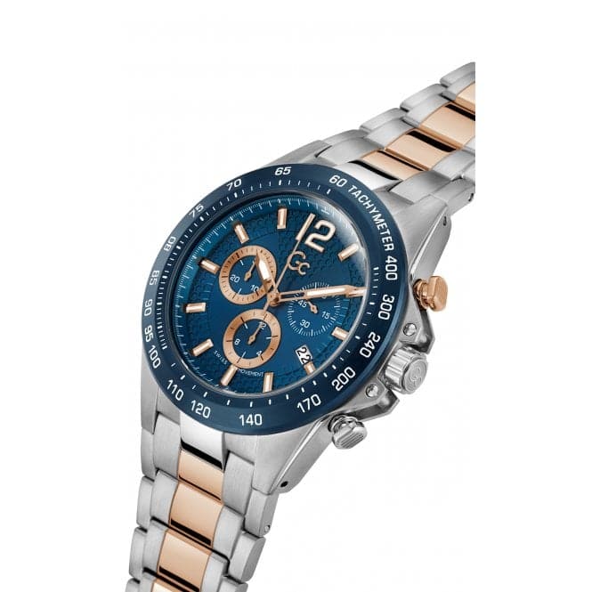Gents Audacious Silver Blue Watch Z07004G7MFGc WatchesZ07004G7MF