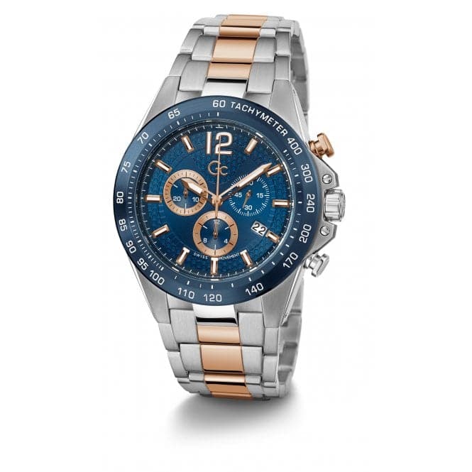 Gents Audacious Silver Blue Watch Z07004G7MFGc WatchesZ07004G7MF