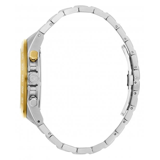 Gents Audacious Silver Gold Watch Z07008G9MFGc WatchesZ07008G9MF