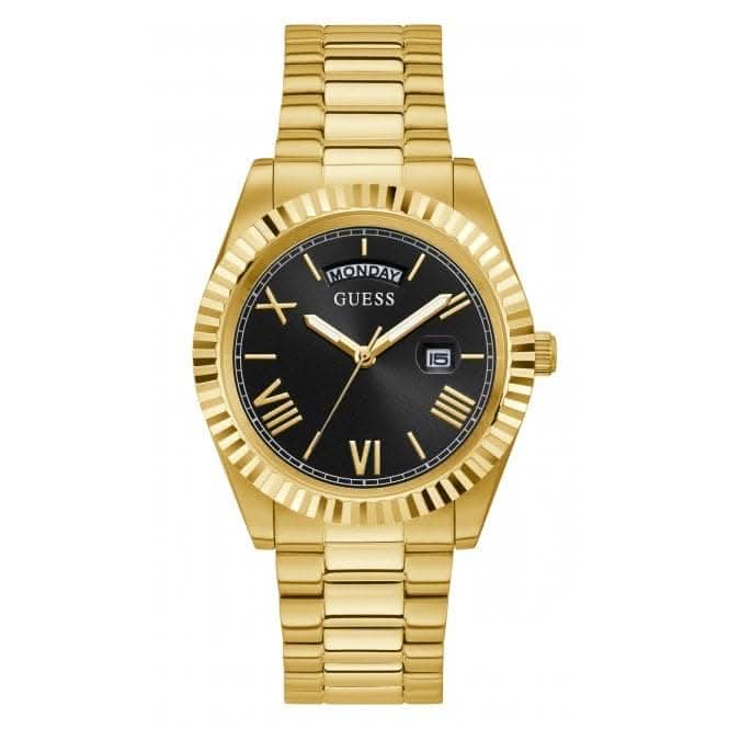 Gents Connoisseur Stainless Steel Gold Tone Watch GW0265G3