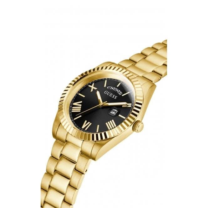 Gents Connoisseur Stainless Steel Gold Tone Watch GW0265G3Guess WatchesGW0265G3