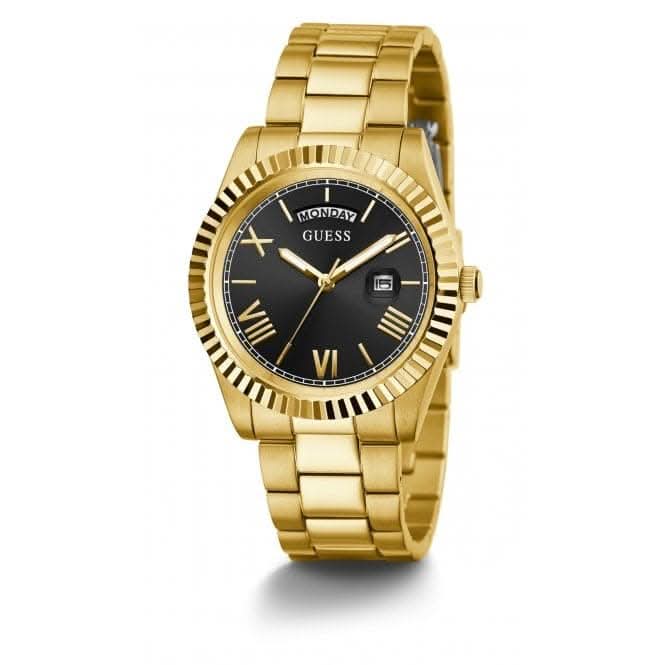 Gents Connoisseur Stainless Steel Gold Tone Watch GW0265G3Guess WatchesGW0265G3