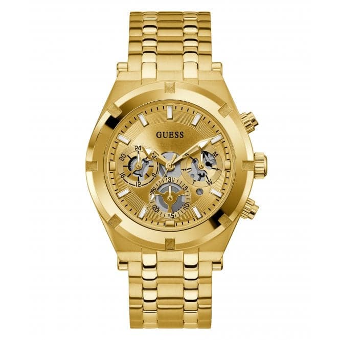 Gents Continental Gold Tone Watch GW0260G4Guess WatchesGW0260G4