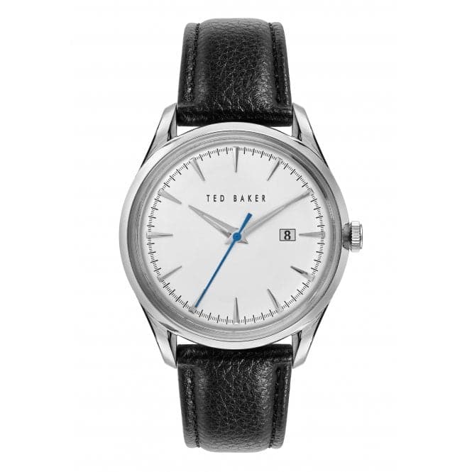 Gents Daquir Black Leather Watch BKPDQF115Ted Baker WatchesBKPDQF115UO