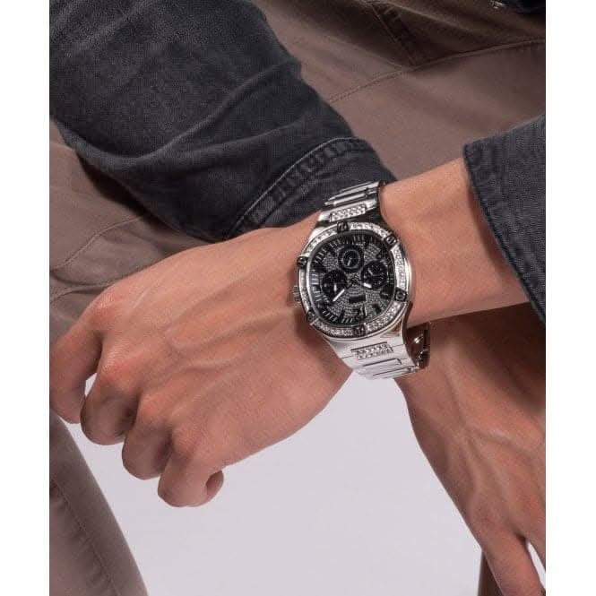 Gents Duke Stainless Steel Silver Watch GW0576G1Guess WatchesGW0576G1