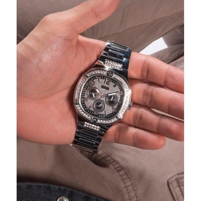 Gents Duke Stainless Steel Silver Watch GW0576G1Guess WatchesGW0576G1