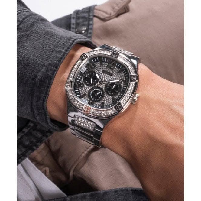 Gents Duke Stainless Steel Silver Watch GW0576G1Guess WatchesGW0576G1