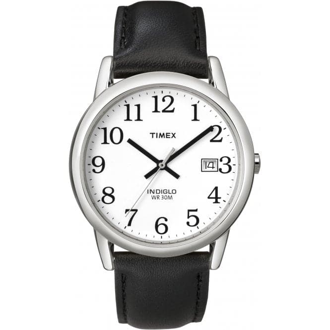 Gents Easy Reader Black Watch T2H281Timex WatchesT2H281D7PF
