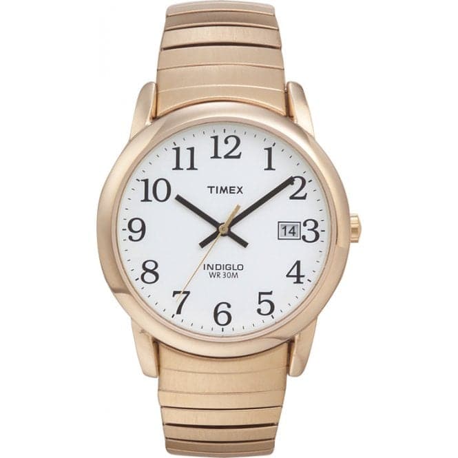 Gents Easy Reader Gold Watch T2H301Timex WatchesT2H301D7PF