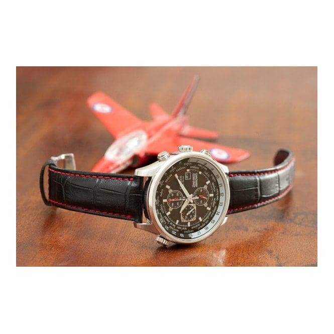 Gents Eco - Drive Red Arrow Strap Watch CA0080 - 03ECitizenCA0080 - 03E