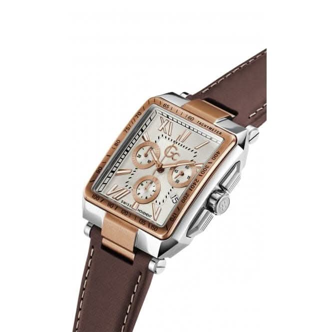 Gents Elite Silver Rose Gold Watch Z06002G1MFGc WatchesZ06002G1MF